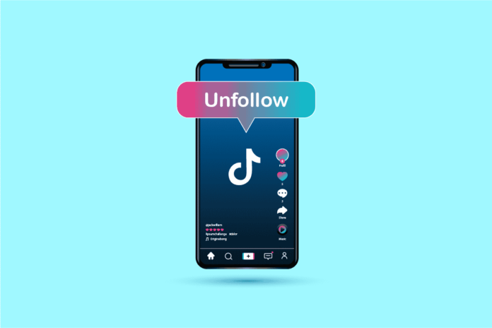 how to unfollow on TikTok in 2025