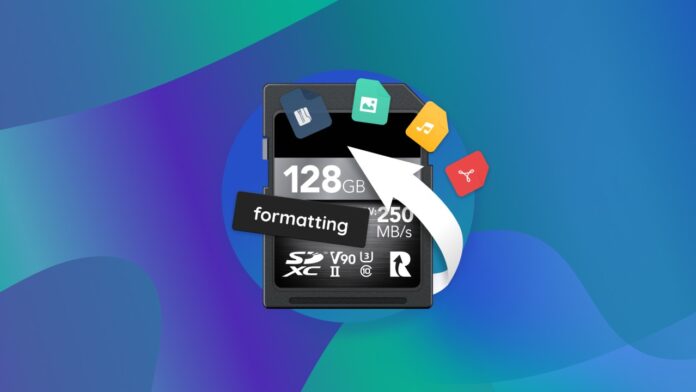 how to format an SD card