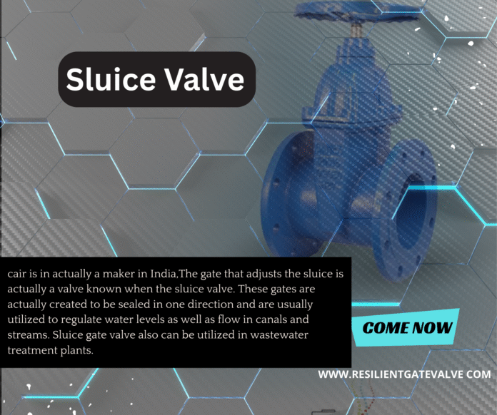 Double-Flanged-Sluice-Valve-Manufacturer