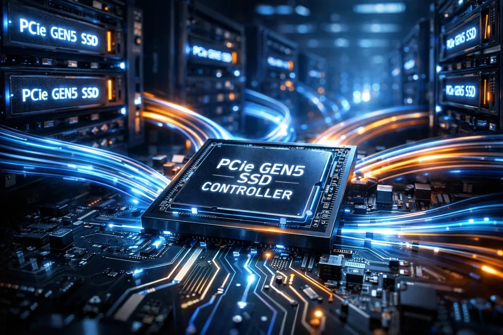 Why Legacy SSD Controller Designs Fail at PCIe Gen5 Speeds