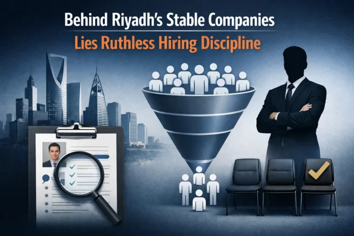 Behind Riyadh’s Stable Companies Lies Ruthless Hiring Discipline
