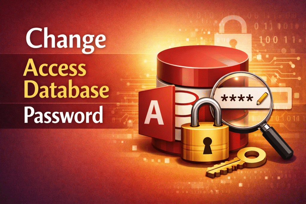 How to Change Access Database Password? Step-by-Step Guide 1 change access password