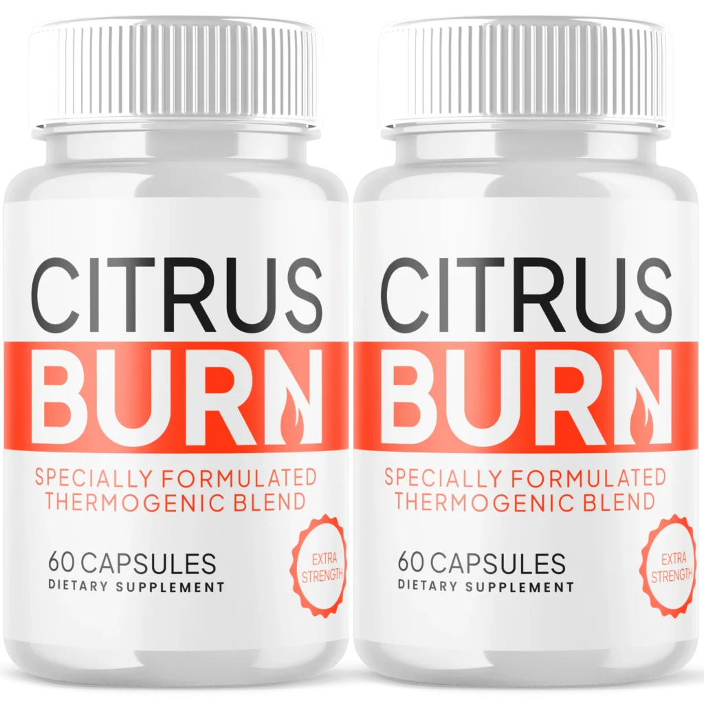 citrus burn supplement image illustartion