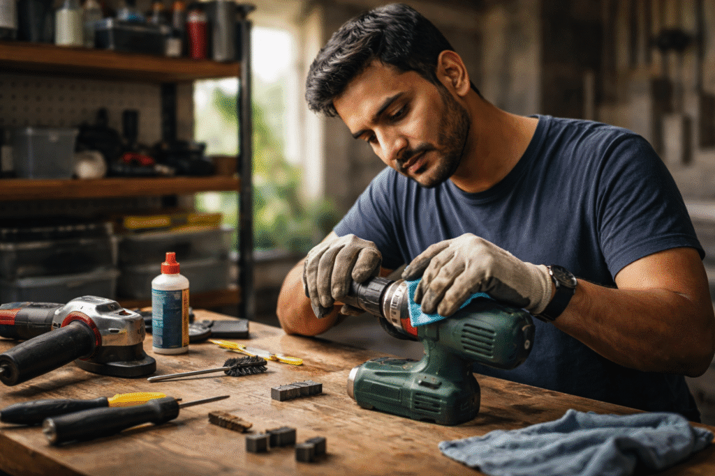 Monsoon-Ready: Power Tools Maintenance Checklist (2026) 1 Monsoon Power Tools Maintenance Checklist 2026