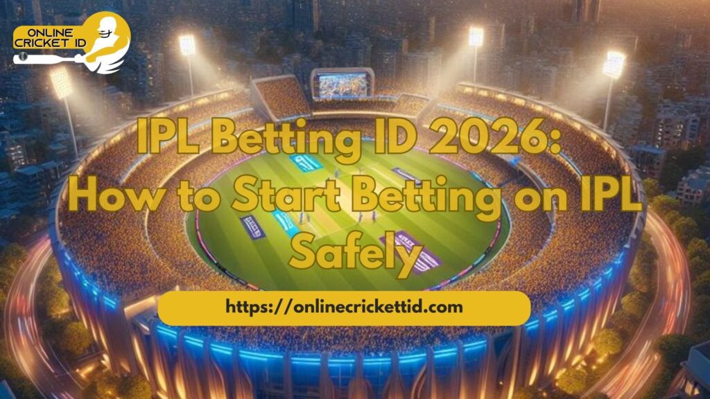 IPL Betting ID 2026 How to Start Betting on IPL Safely