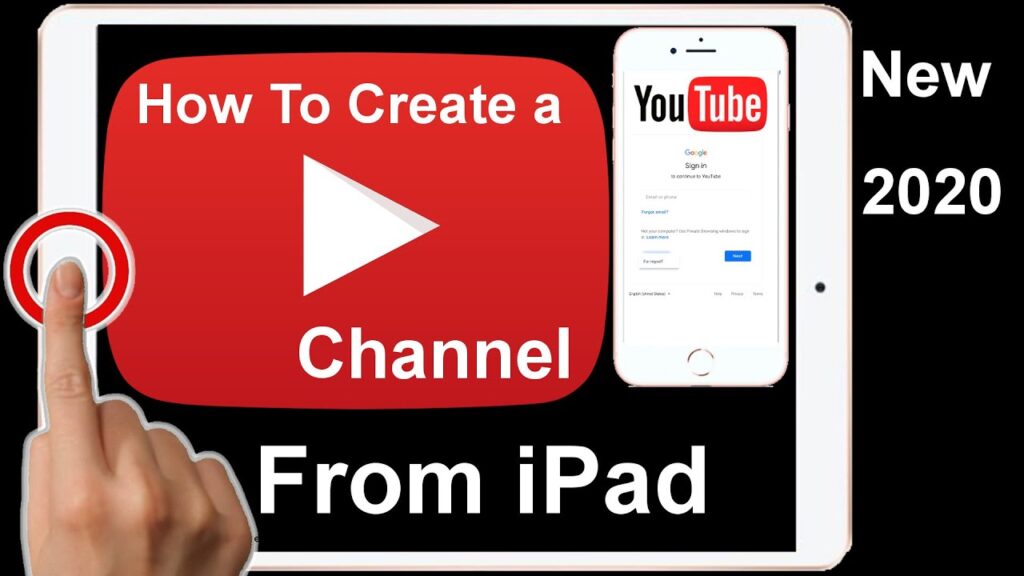 How to Make a YouTube Channel on iPad